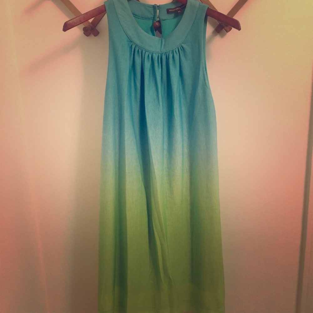 Collective Clothing ombré dress